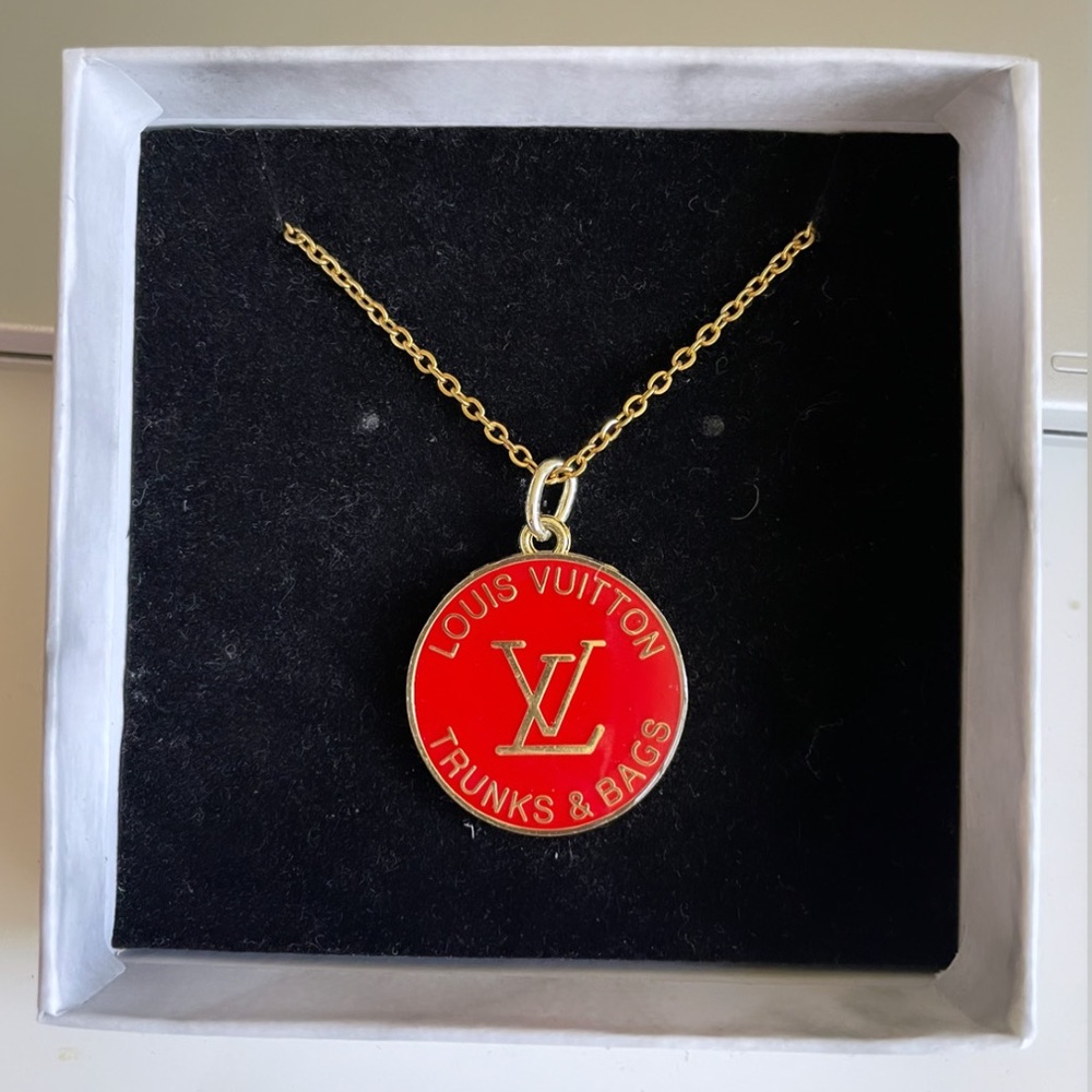 Reworked LV necklace
